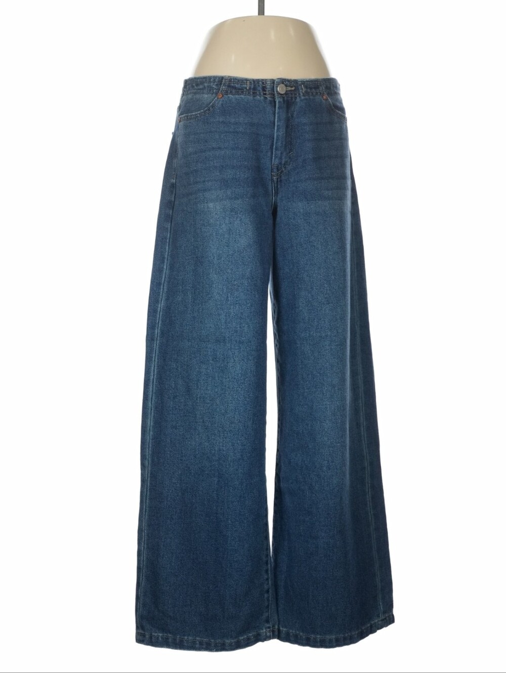 Habitual Jade Drawstring Wide Leg High Rise Jeans Sz 4 / 27